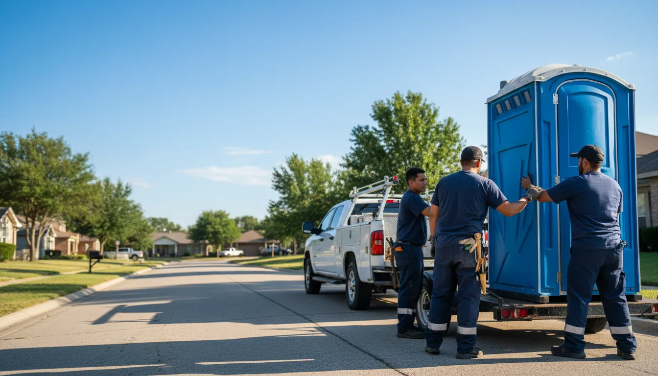 Portable Toilet Rental in Balch Springs, TX near me